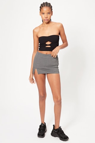 Crop top caicai - Preto