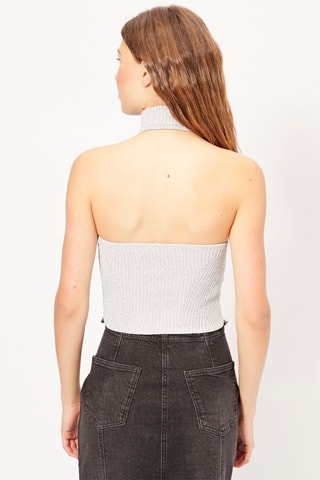 Crop top - Gris clair