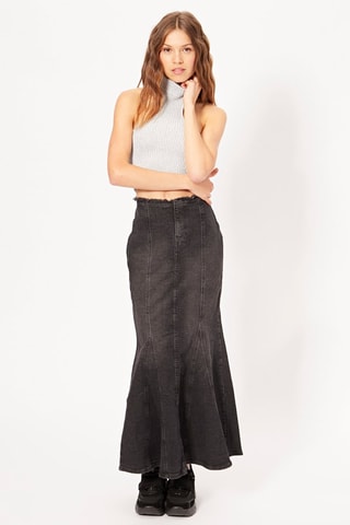 Crop top - Gris clair