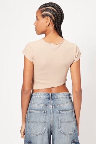 Crop top - Beige