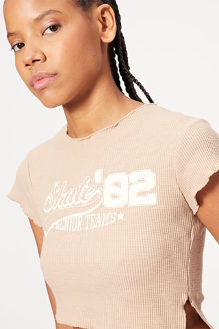 Crop top - Beige