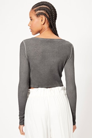 Crop top - Antracite