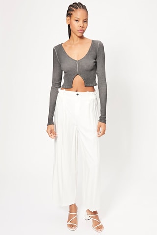 Crop top - Antracite
