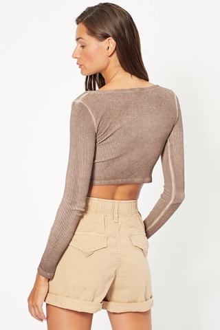 Crop top - Beige