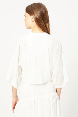 Crop top atado - Branco