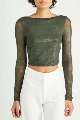 Crop top - Caqui