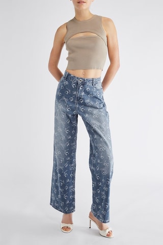 Crop top - Beige