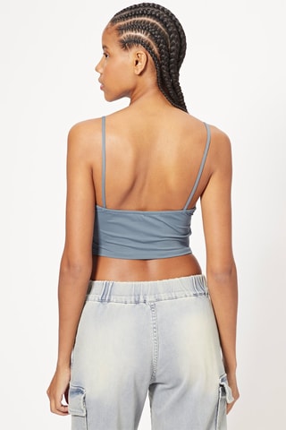 Crop top - Bleu