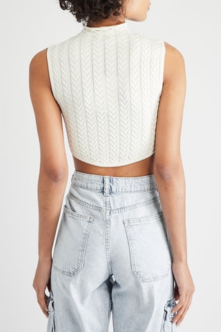 Crop top - Ecru