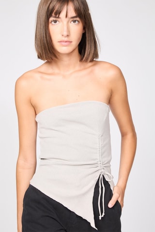 Crop top-caicai - Branco