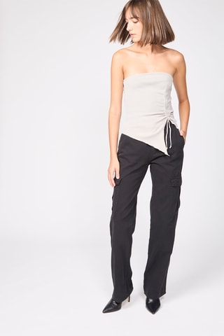 Crop top-caicai - Branco