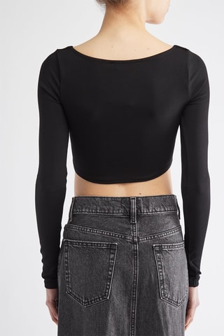 Crop top - Preto