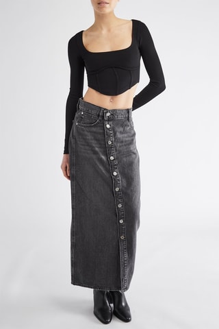 Crop top - Preto
