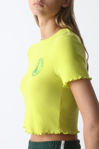 T-shirt court Vert