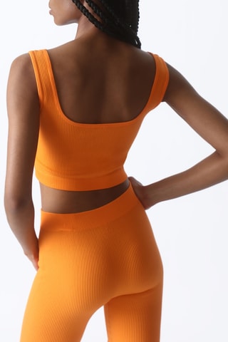 Crop top Laranja