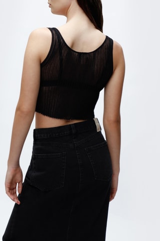 Crop top - Preto