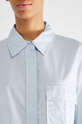 Crop top - Bleu