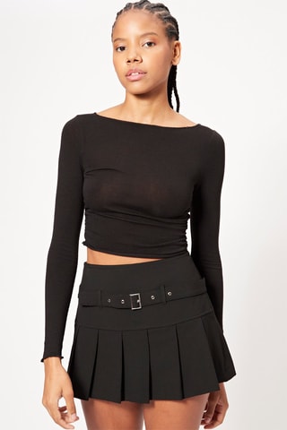 Crop top - Preto