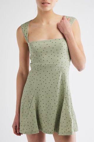 Vestido curto - Verde