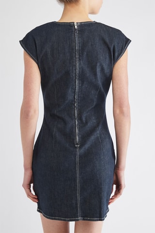Vestido curto - Azul