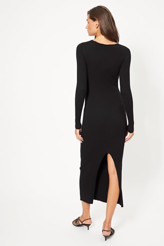 Robe midi - Noir