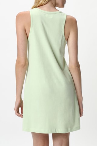 Vestido direito Verde-claro