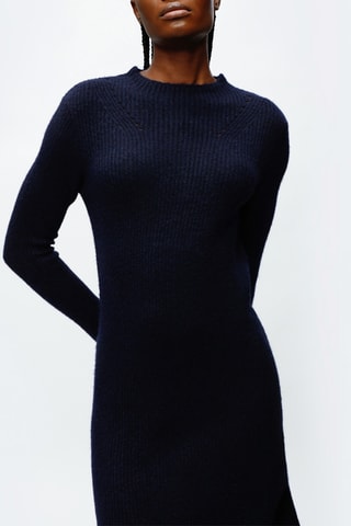 Robe pull - Bleu marine