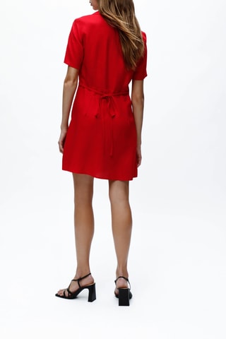 Vestido estilo patinadora - Vermelho