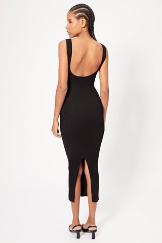 Vestido midi - Preto
