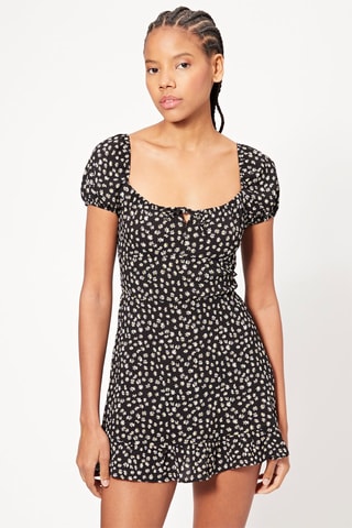 Vestido curto - Preto