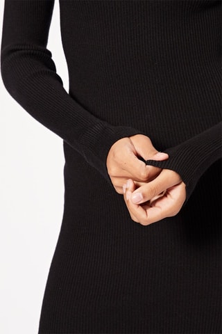 Vestido justo - Preto