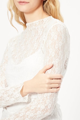 Vestido direito Branco