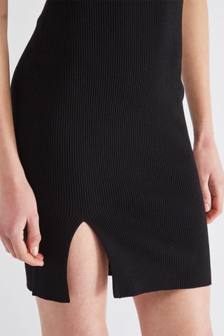 Vestido justo - Preto