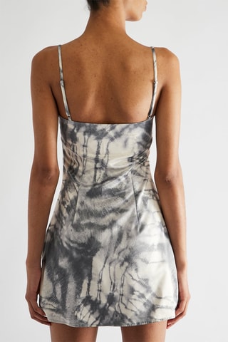 Vestido justo - Cinzento
