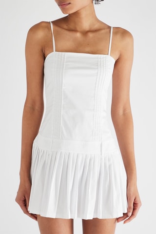 Vestido estilo patinadora - Branco