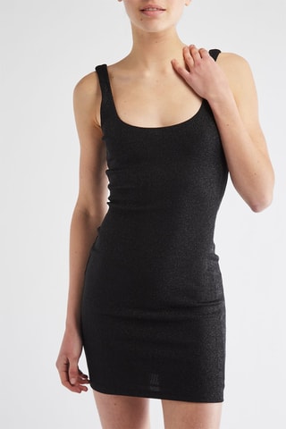 Vestido justo - Preto