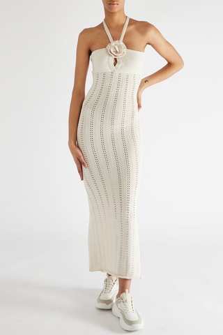 Vestido comprido - Cru