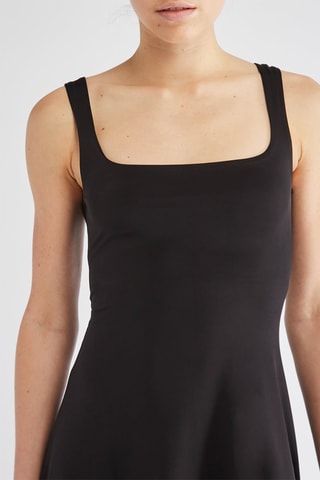 Vestido direito - Preto