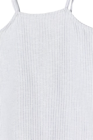 Vestido Cru e cinzento-escuro