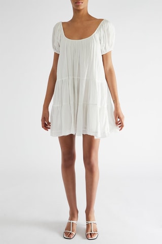 Vestido estilo patinadora - Branco
