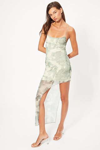 Vestido justo - Verde