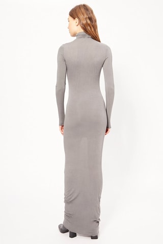 Vestido comprido - Cinzento