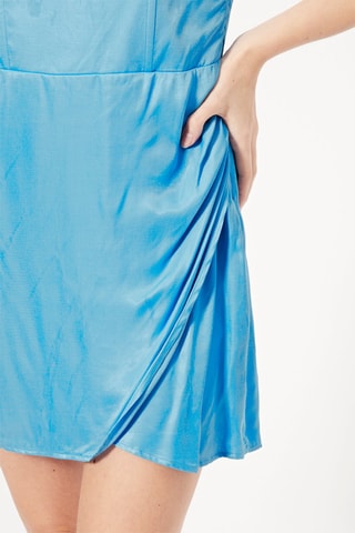 Vestido-corpete Azul-claro