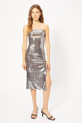 Vestido-caicai - Prateado