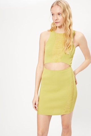 Vestido justo Verde