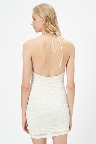 Vestido justo Branco