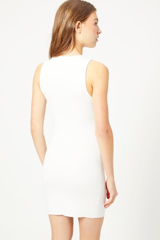Vestido justo - Branco