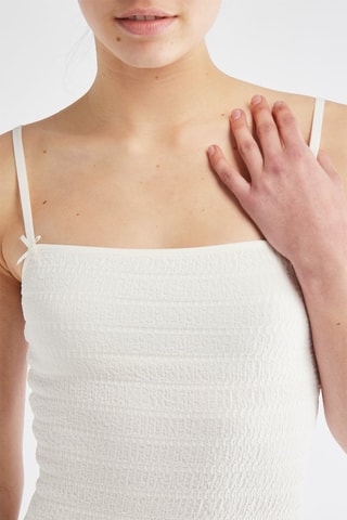 Vestido justo - Branco