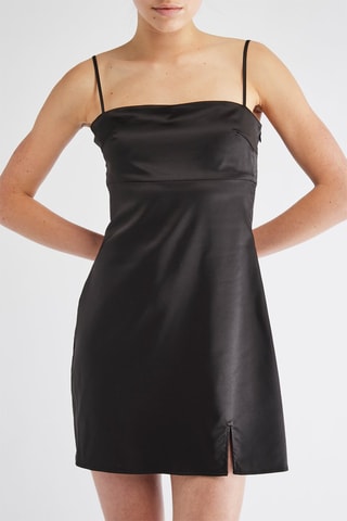 Vestido justo - Preto