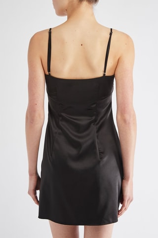 Vestido justo - Preto